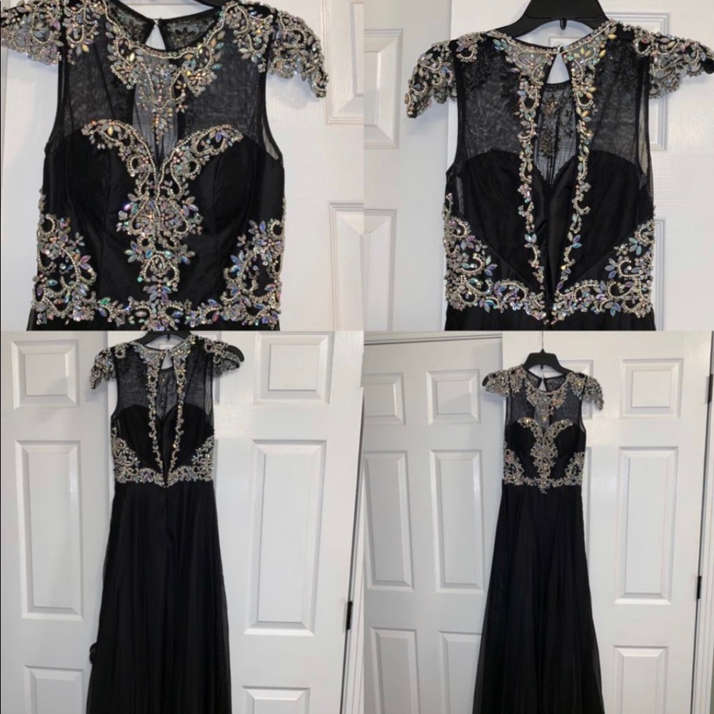 Black Pagent/ Prom Dress